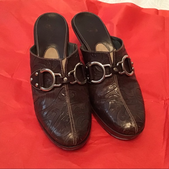 cole haan black mules